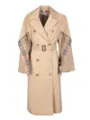 Burberry Trench Coats In Beige