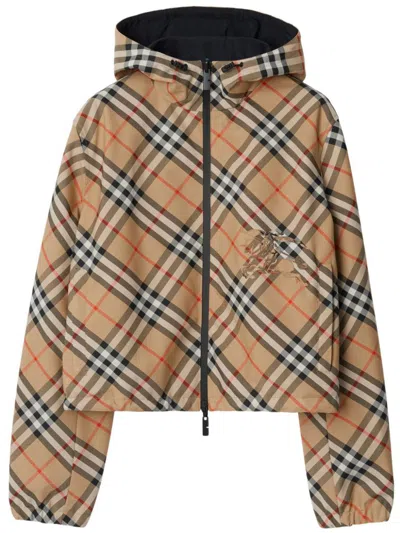 Burberry Coats Beige