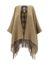 Burberry Coats In Green