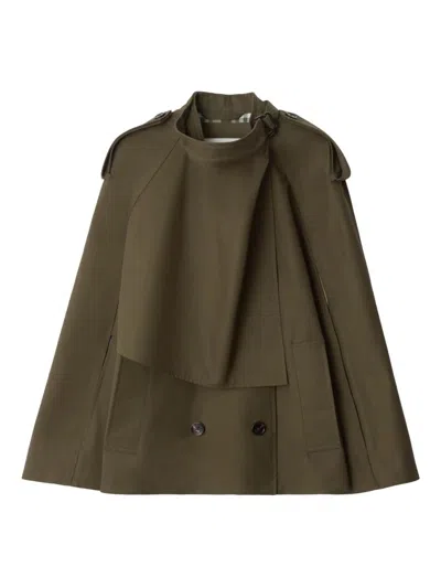 Burberry Coats In Multi