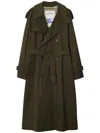 Burberry Castleford Trench Coat In Juniper