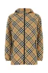 Burberry Women Embroidered Polyester Jacket In Multicolor