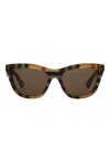 Burberry Code Sunglasses In Brown