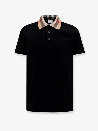 BURBERRY CODY ORGANIC COTTON POLO SHIRT