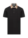 Burberry Cody Polo In Black