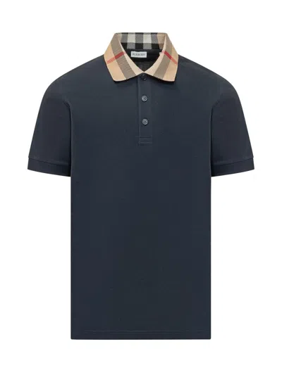 Burberry Cody Polo In Blue