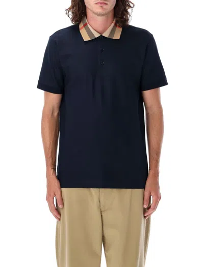 Burberry Cody Polo Shirt In Blue