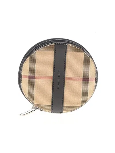 Pre-owned Burberry Coin Purse In Brown