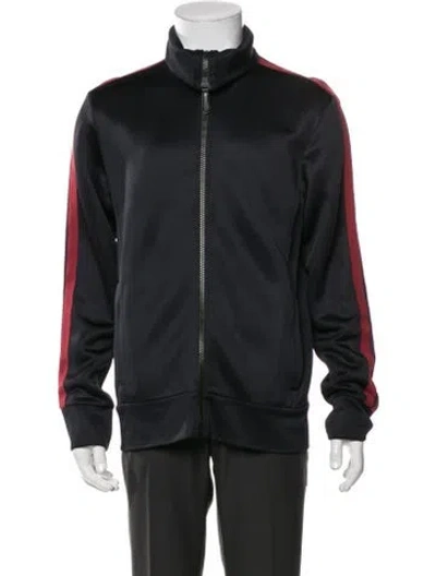 Pre-owned Burberry Colorblock Pattern Jacket In Blue
