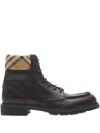 Burberry Rogue Amphibious Ankle Boots In Brown