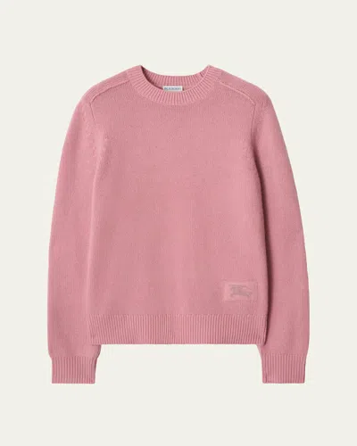 BURBERRY CONSTANCE CASHMERE CREWNECK SWEATER