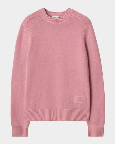 BURBERRY CONSTANCE CASHMERE CREWNECK SWEATER