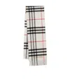 Burberry Giant 2-tone Scarf In White