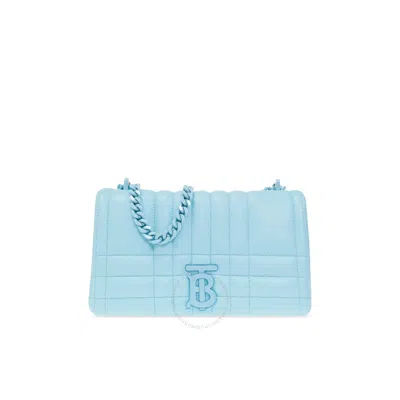 Burberry Cool Sky Blue Quilted Small Lola Bag