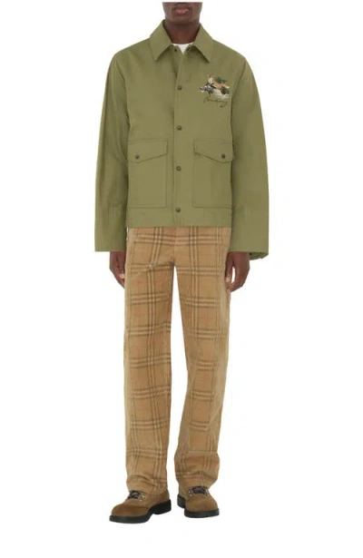BURBERRY BURBERRY CORDUROY JACKET