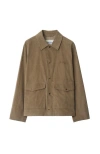Burberry Corduroy Jacket In Puddle