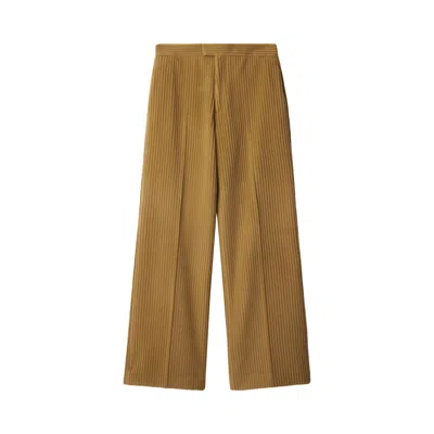 Pre-owned Burberry Corduroy Trousers 'teddy' | Brown | Men's Size 50