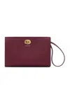 Burberry Cotswolds Pochette Leather Shoulder Bag