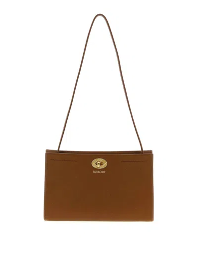 Burberry Cotswolds Clutch In Brown