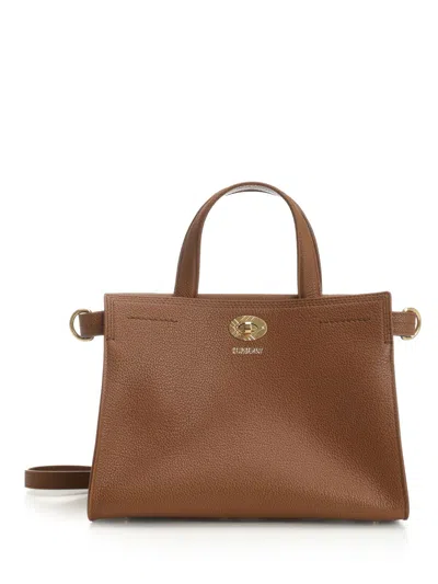 Burberry Cotswolds Handbags Brown