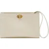 Burberry Cotswolds Leather Wristlet Pouchette