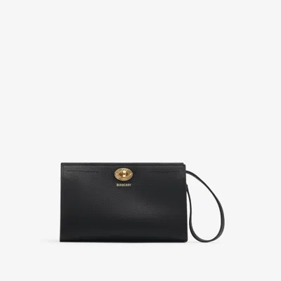 Burberry Cotswolds Mini Pouch Bag For Women In Black