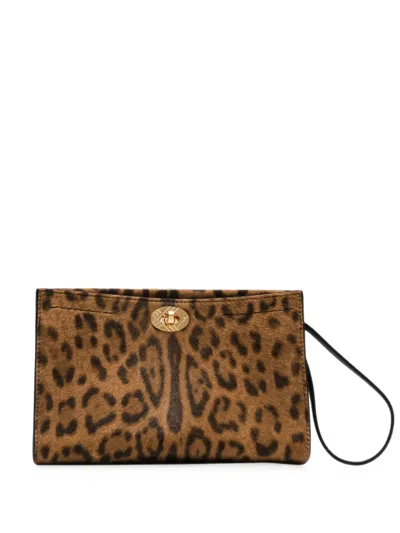 Burberry Cotswolds Pouch In Brown