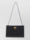 Burberry Cotswolds Shoulder Strap Clutch Bag In Black