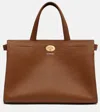 Burberry Small Leather Handbag Cotswolds In Brown