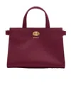 Burberry Womens Punnet Cotswolds Mini Leather Tote Bag