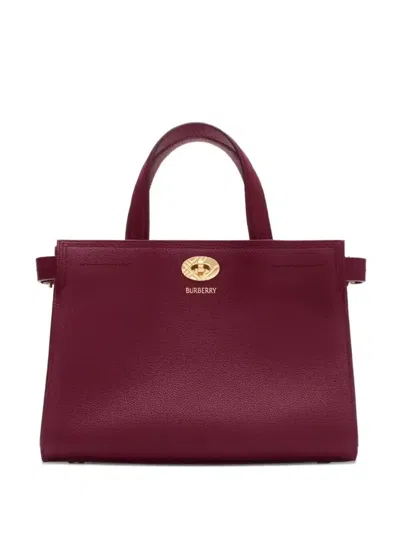 Burberry Cotswolds Tote Bag In Red