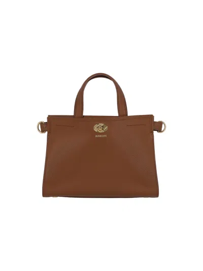 Burberry 'cotswolds' Tote Bag In Brown