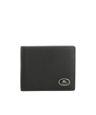 Burberry Logo Plaque Bifold Wallet