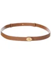 Burberry Cotswoods Leather Belt In Pattern