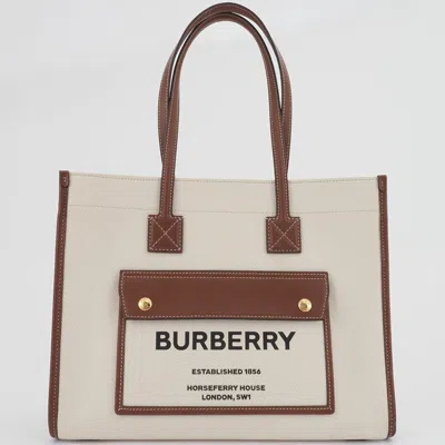 Pre-owned Burberry Cotton 100% Tote Bag ()