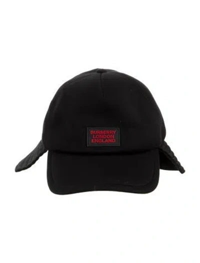 Pre-owned Burberry Cotton Baseball Cap In Black