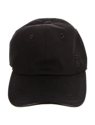 Pre-owned Burberry Cotton Baseball Cap In Black
