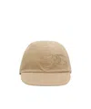 Burberry Check-pattern Reversible Baseball Cap In Nude