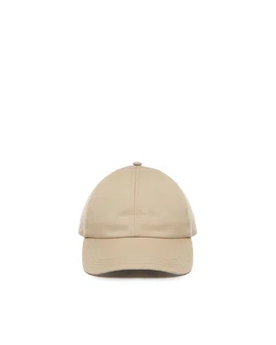 Burberry Cotton-blend Baseball Cap In Green