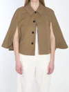 Burberry Water-repellent Button-up Cape