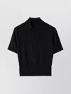 Burberry Cotton Blend Polo Shirt