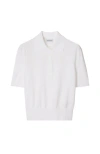 BURBERRY BURBERRY COTTON BLEND POLO SHIRT