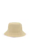 BURBERRY COTTON-BLEND REVERSIBLE BUCKET HAT