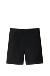 Burberry Childrens Cotton Blend Shorts In Back