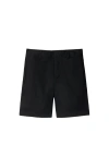 Burberry Childrens Cotton Blend Shorts In Black