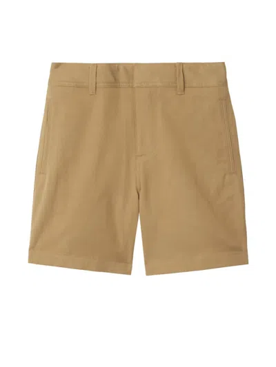 BURBERRY COTTON-BLEND SHORTS