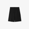 BURBERRY BURBERRY COTTON BLEND TAILORED SHORTS