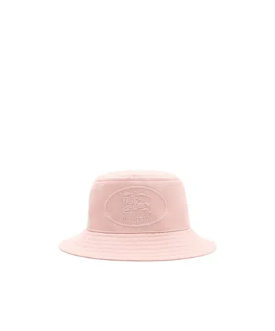 Burberry Cotton Bucket Hat In Pink