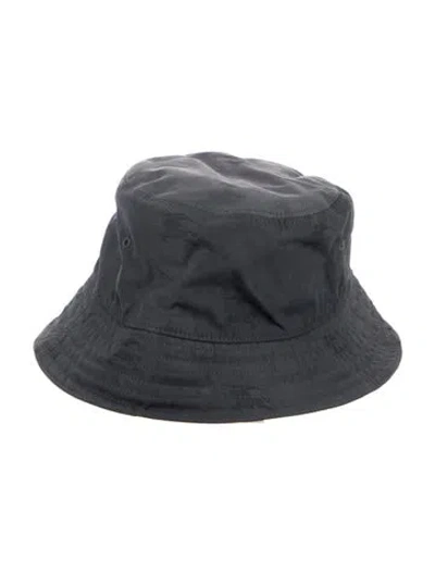 Pre-owned Burberry Cotton Bucket Hat In Gray
