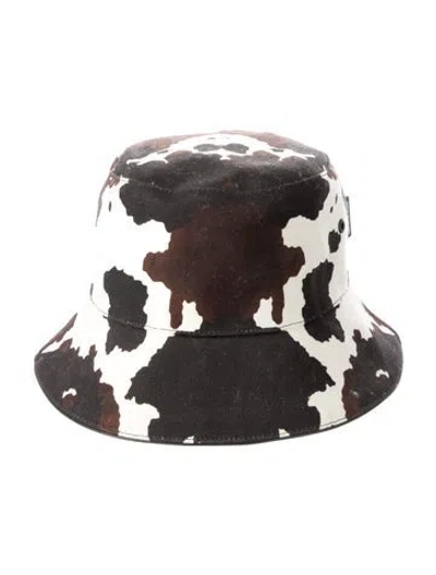 Pre-owned Burberry Cotton Bucket Hat In Neutral